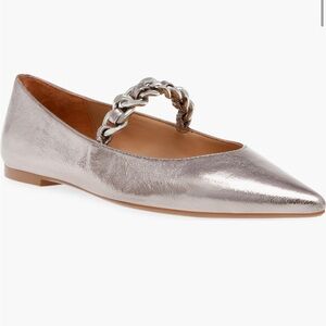 🆕 Steven rose gold metallic flats